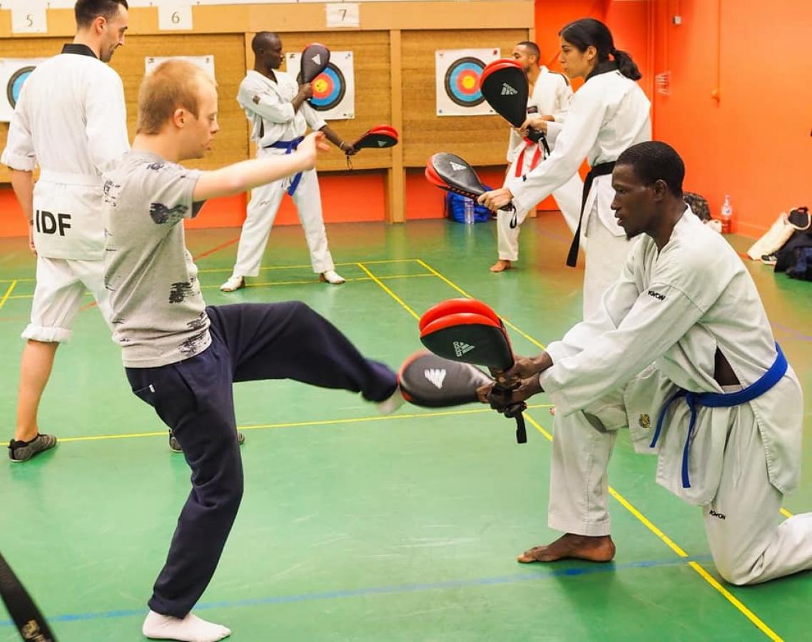 Projet inclusif - échanges avec les résidents du Foyer de Vie de Myriam