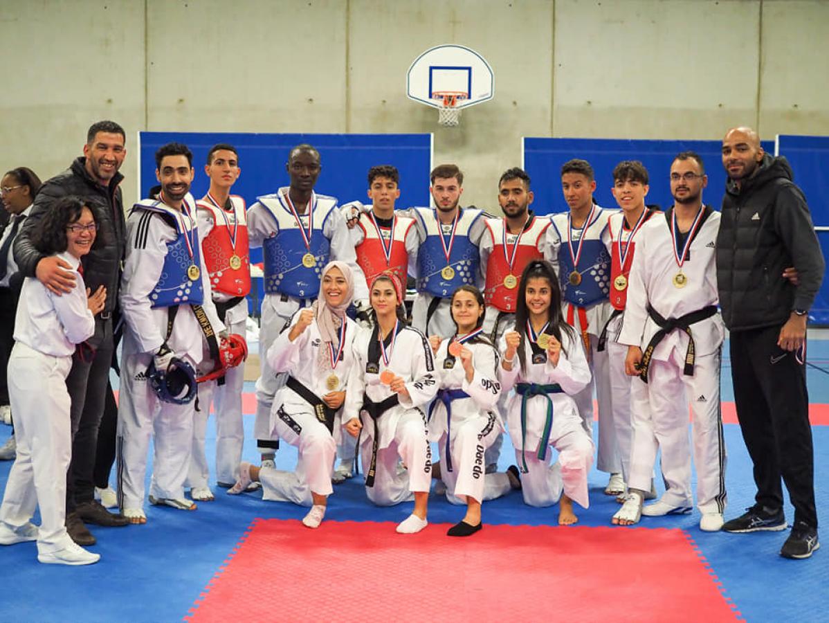 Rencontre avec l'équipe Palestinienne